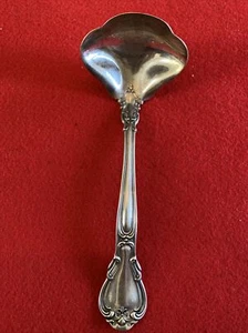 Sterling Silver Gorham Chantilly Solid Gravy Ladle 6 7/8” - Picture 1 of 12