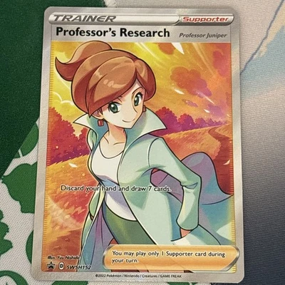 Professor's Research SWSH152 Sword & Shield Promo Cards Holo+ 3 holo rare copies - Image 1 of 3