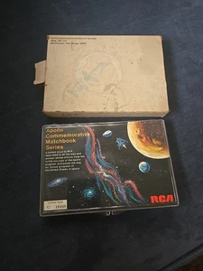 VTG RCA Apollo Commemorative Matchbook Set Limited Edition NASA - Picture 1 of 5