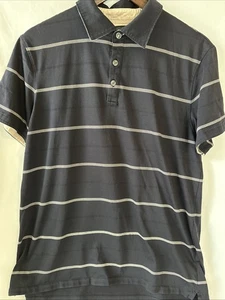 Banana Republic Button Up Polo Shirt Short Sleeve XL, Fits Like A Medium, Navy - Picture 1 of 3