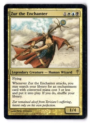 Zur The Enchanter MP* Cold Snap ENGLISH 135/155 mtg -UnltdCards - Image 1 of 2