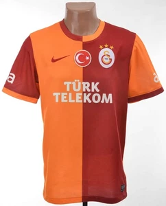 GALATASARAY 2013/2014 HOME FOOTBALL SHIRT NIKE SIZE S ADULT - Picture 1 of 13