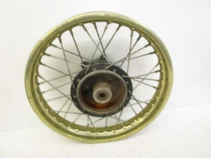 87 Suzuki DR 100 Rear Wheel Rim 14x1.60 64110-48700 65311-05280 1985-1989 - Foto 1 di 13