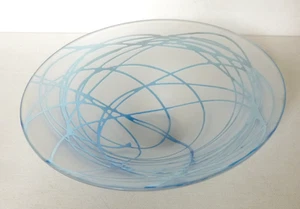 LOUISE HAWKINS Loco Glass HECHO A MANO ARTE CUENCO DE VIDRIO - Imagen 1 de 8