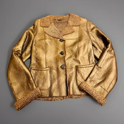 iris von arnim Lammfell Jacke Mantel Wie Neu 40 L UVP 1179€ - Bild 1 von 4