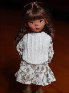 1/6 BJD Doll 27cm Doudou Tan Color Y3-Free Face Make UP+Free Eyes - Picture 1 of 4