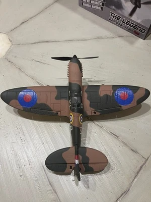 4CH Supermarine Spitfire 2.4G RC Plane Gyro EPP RTF GREEN/TAN CAMO w/2 Batt! - Image 1 of 4