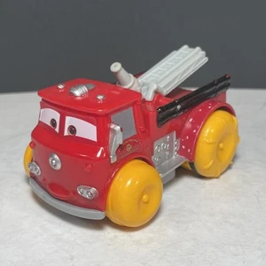Disney Pixar Car Hydro Wheels Red Fire Truck Race on Water Pump Squirt Bath Toy - Picture 1 of 11