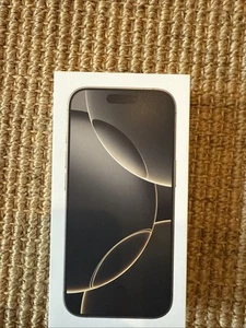 Apple iPhone 16 Pro Empty Box 256 GB Natural Titanium EMPTY BOX ONLY - Zdjęcie 1 z 5
