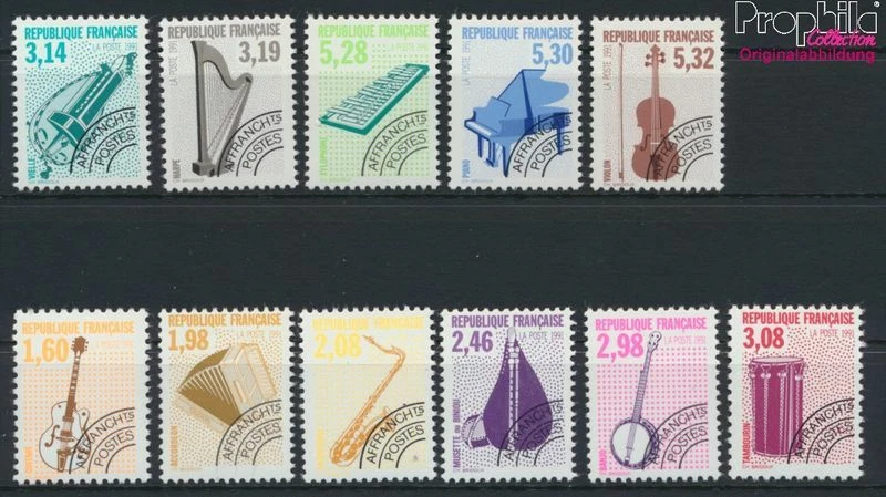 France 2871-2881 (complète edition) neuf avec gomme originale 1992 m (9119742 - Photo 1/1