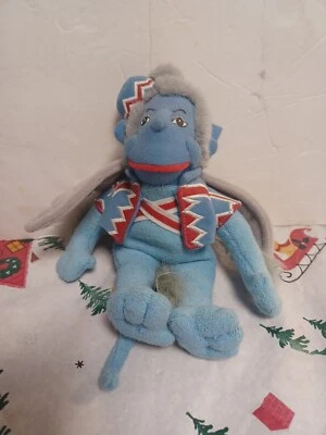 Vtg Warner Bros Studio Store Wizard of Oz Flying Monkey 10" Plush Bean Bag 1998 - Image 1 of 4