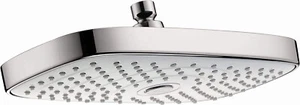 Hansgrohe 2-Spray 11,8 pulgadas Cabezal de ducha de lluvia fijo de montaje en pared - 27387401 - Imagen 1 de 3