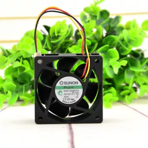 1pcs SUNON KDE1206PTV1 6025 6cm DC 12V 1.7W 3pin Speed Cooling Fan - Picture 1 of 2
