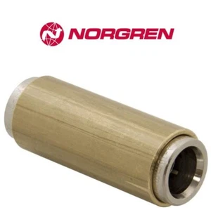 NORGREN 'Fleetfit' Brass Push-In-Fittings with Tube Supports - Choose Size - Picture 1 of 2