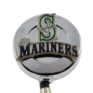Seattle Mariners Abzeichen Rolle Sicherheit Ausweis Halter Chrom Metall MLB Baseball - Bild 1 von 5