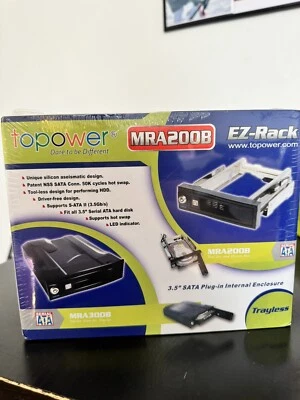 Topower MRA2008 EZ-Rack For 3.5” SATA Hard Drives, Plug-in Internal Enclosure - Image 1 of 4
