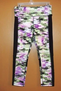 RBX Womens Capri Style Leggings, Yoga/Exercise/Pilates Pants - Size M - EUC - Picture 1 of 6