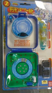 Digimon Action Figure Mini World Holder Card Game japan #2 Gabumon Gomamon - Picture 1 of 2