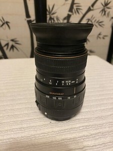 Quantaray Zoom Lens for Canon 55-200mm 1:4-5.6 QD w/filter + hood