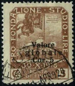Italien 1920 Briefmarken Fiume GEBRAUCHT SAS 110 CV $ 99,00 181110122 - Bild 1 von 1