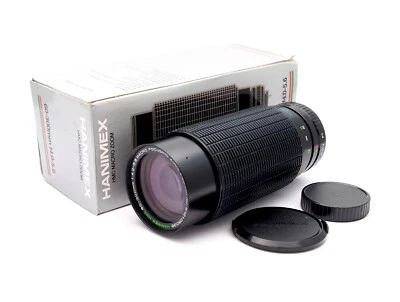 Hanimex HMC MAcro Zoom 60-300mm F4-5.6 Pentax PT Mount - Fungus, Cased - Image 1 of 4