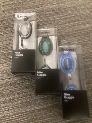 NIKE SWIM GOGGLE ACTIVE ADULT UV BLOCKING LENS nessc169 - Image 1 of 4