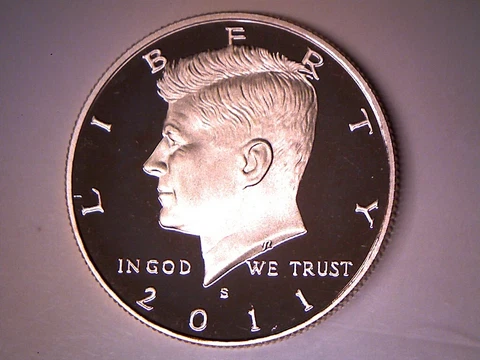 2011 PROOF CLAD KENNEDY HALF DOLLAR "FREE SHIPPING" Cover