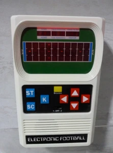 Vintage Mattel Football Handheld Electronic Video Game Tested Works A+ Condition - Picture 1 of 3