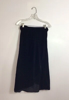 Gap Midi Velvet Wrap Skirt Womens XS New - Image 1 of 4