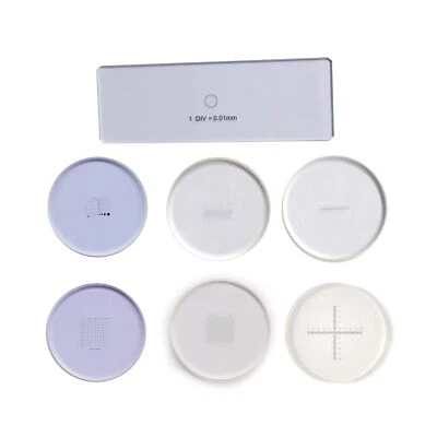 Микроскоп окуляр микрометр гратикулы измерительное стекло окуляр микрометр... - Изображение 1 из 4