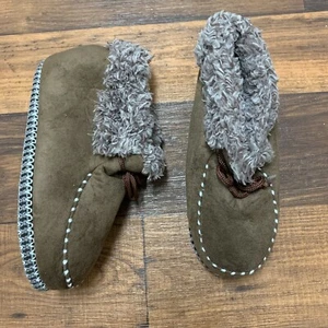 Stivaletti ciabatte donna stile mocassino taglia M (7/8) marrone - Foto 1 di 9