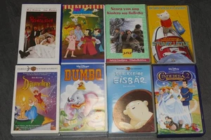 VHS Kassetten Paket 23 Stück Konvolut Hauptsächlich Kinder Videos - Bild 1 von 3