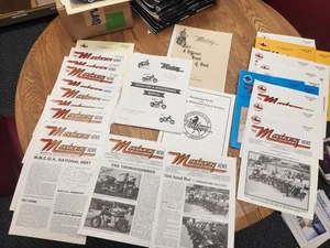MMCOA THE mustang news motorcycle club of America older magazines - Picture 1 of 6