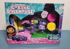 Gabby's Casa de Muñecas Habitaciones Carlita Purr-ific Sala de Juegos Nueva - Imagen 1 de 7
