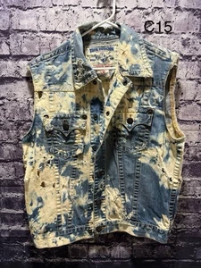 True Religion Men Jimmy Vest Super (Dayshifter) Sz L - Picture 1 of 6
