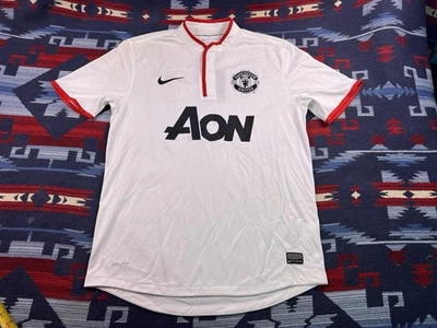 Camiseta de fútbol visitante Nike auténtica 2012/2013 Manchester United para hombre M Foto 1 de 4