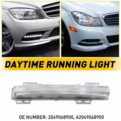 RH For Mercedes-Benz 45121 C-Class C230 C250 C300 C350 Running Daytime Fog Light — 第 1/4 张图片
