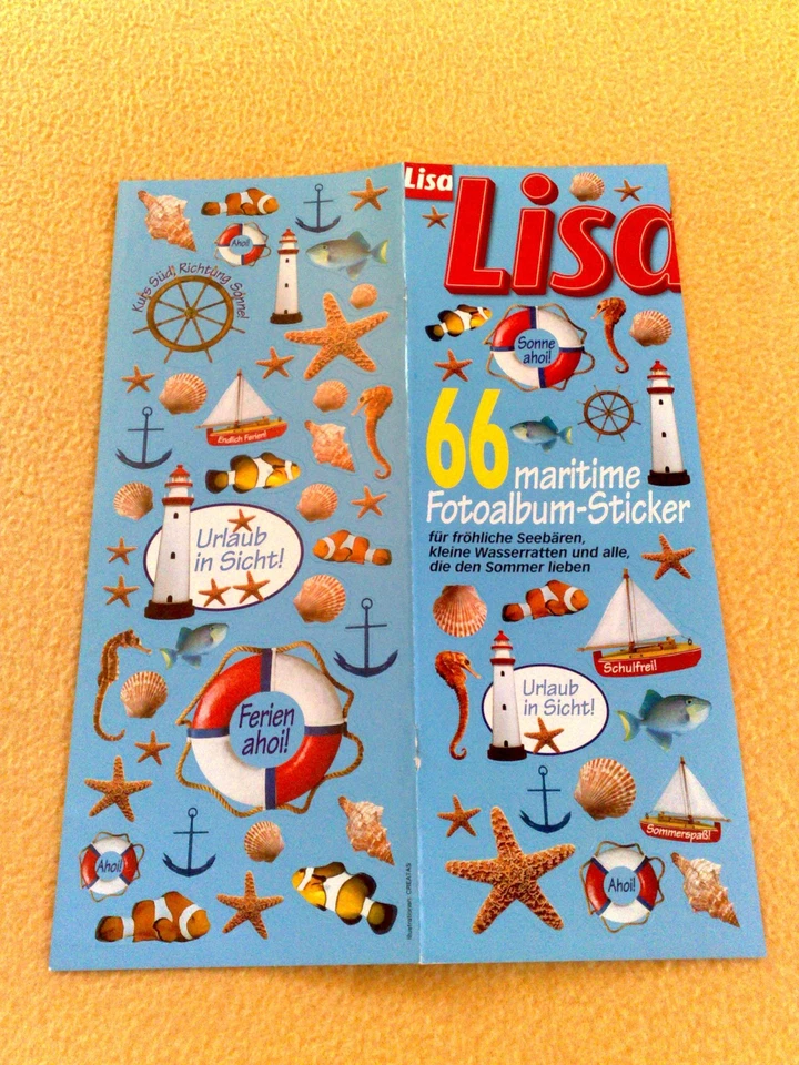 Sticker 66 maritime Fotoalbum Sticker - Bild 1 von 1
