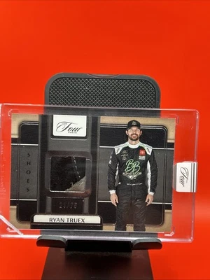 2025 Panini Turn Four Racing Shoe SolesSilver Ryan Truex 24/75  - Image 1 of 3