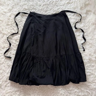 Falda Larga Tricot Comme Des Garcons Ad1998 Negra M Foto 1 de 4