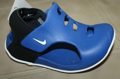 Nike Sunray Protect 3 (PS) Little Kids Sandals Game Royal-Black-White Size 9 C - Image 1 of 4