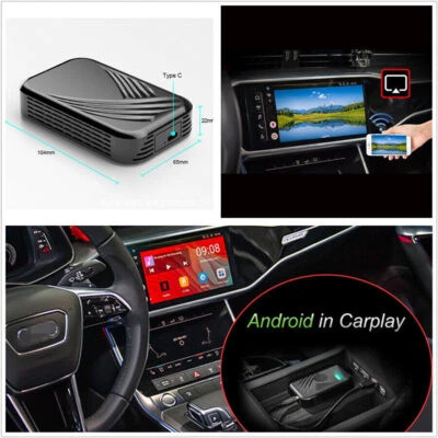 Quad-Core 2+32G Android 7.0 For Carplay Ai Box Car Multimedia Player Mirror Link - Изображение 1 из 4