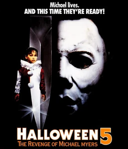 HALLOWEEN 5 THE REVENGE OF MICHAEL MYERS Blu-ray Cover W/ Empty Case (No Discs) - Picture 1 of 3