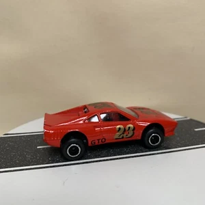 Majorette No. 211 Ferrari 288 GTO Red/Gold #23 w/Opening Trunk 1:56 Scale VTG - Picture 1 of 15