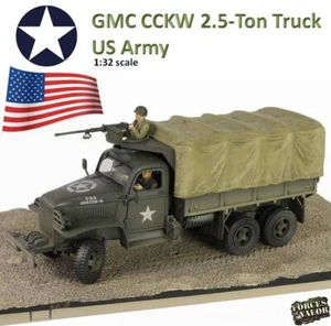 Forces Of Valor 1:32 801201B GMC CCKW 2.5-Ton Truck US Army 1st Infantry Div - Picture 1 of 20