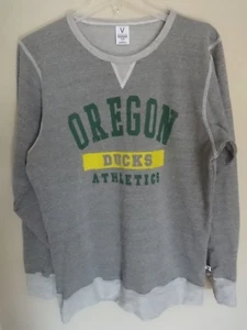 NWOT NCAA Old Stock Oregon Ducks Athletics Long Sleeve Shirt Women L by Venley - Picture 1 of 6