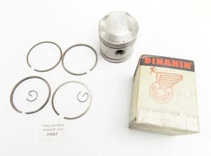 DINAMIN 699 PISTON+RINGS+PIN+CLIPS SET CPL 61.8mm DUCATI 160 4-STRK MONZA JUNIOR - Picture 1 of 5