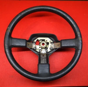 1982 1983 1984 11985 TOYOTA CELICA GTS Steering Wheel OEM Original LEATHER USED - Picture 1 of 17