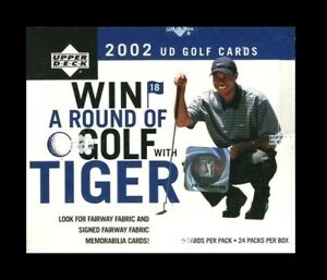 2002 Upper Deck UD PGA Golf Trading Cards - You Pick!!
