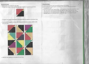 DANCING STARS QUILT PATTERN BY COZY QUILT DESIGNS,VARIABLE SIZES. - Picture 1 of 2
